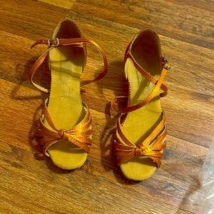 Girls ballroom dance shoes